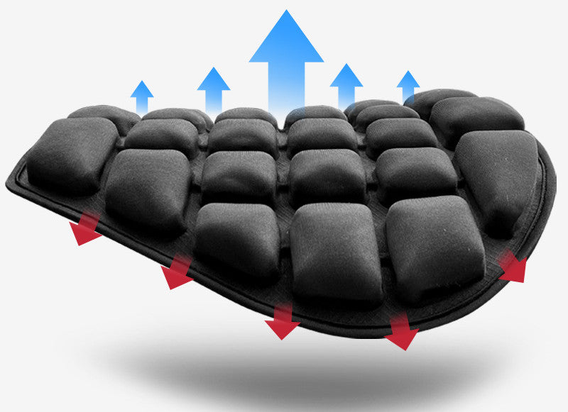 Coussin de siège gonflable de moto