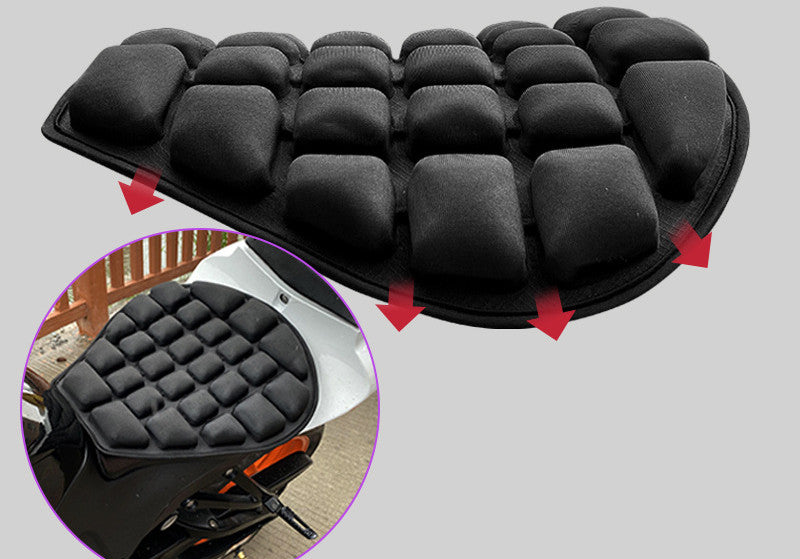 Coussin de siège gonflable de moto