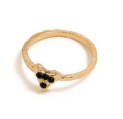 Anneau de bague multipiéce avec diamants Exagération émeraude Anneau de joint en forme de serpent 7-piéce Se