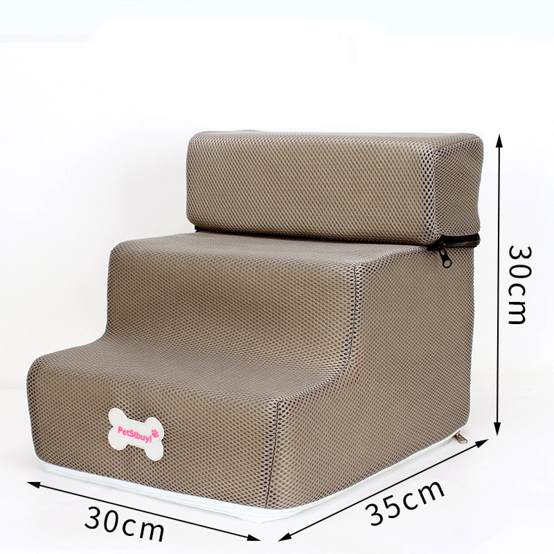 Usine Vente directe Échelles de chien Animaux Escalade Éponge Échelle Étapes Petit chien Teddy sur le sof