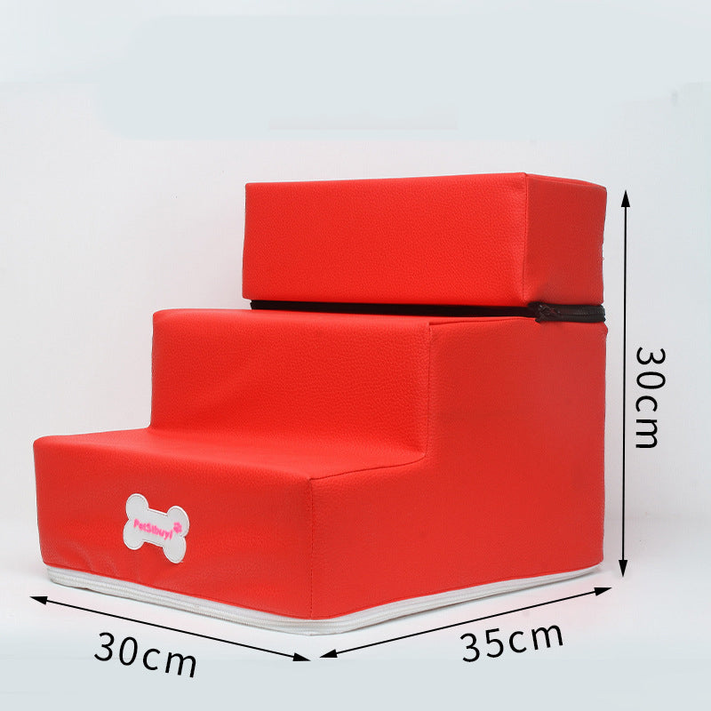 Usine Vente directe Échelles de chien Animaux Escalade Éponge Échelle Étapes Petit chien Teddy sur le sof