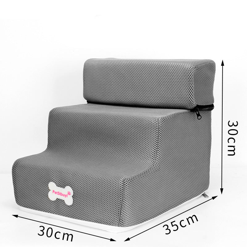 Usine Vente directe Échelles de chien Animaux Escalade Éponge Échelle Étapes Petit chien Teddy sur le sof