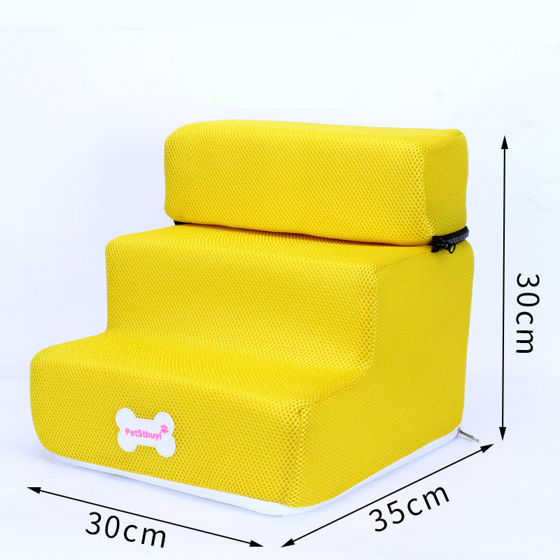 Usine Vente directe Échelles de chien Animaux Escalade Éponge Échelle Étapes Petit chien Teddy sur le sof