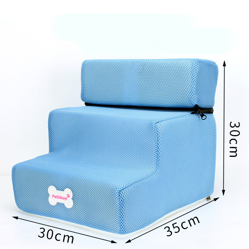 Usine Vente directe Échelles de chien Animaux Escalade Éponge Échelle Étapes Petit chien Teddy sur le sof