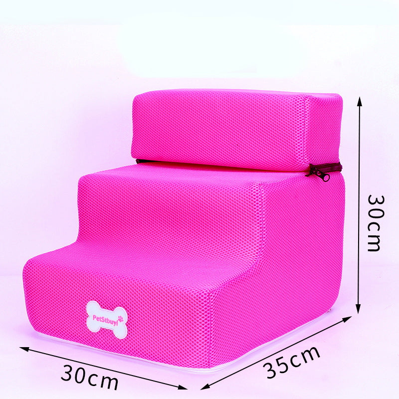 Usine Vente directe Échelles de chien Animaux Escalade Éponge Échelle Étapes Petit chien Teddy sur le sof