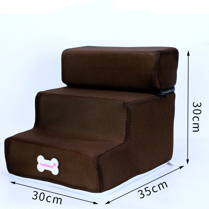 Usine Vente directe Échelles de chien Animaux Escalade Éponge Échelle Étapes Petit chien Teddy sur le sof