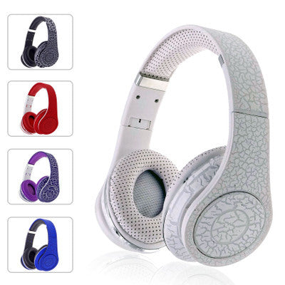 Burst Universal Interface Casque pliable Téléphone portable casque avec Microphone Couleur Fash