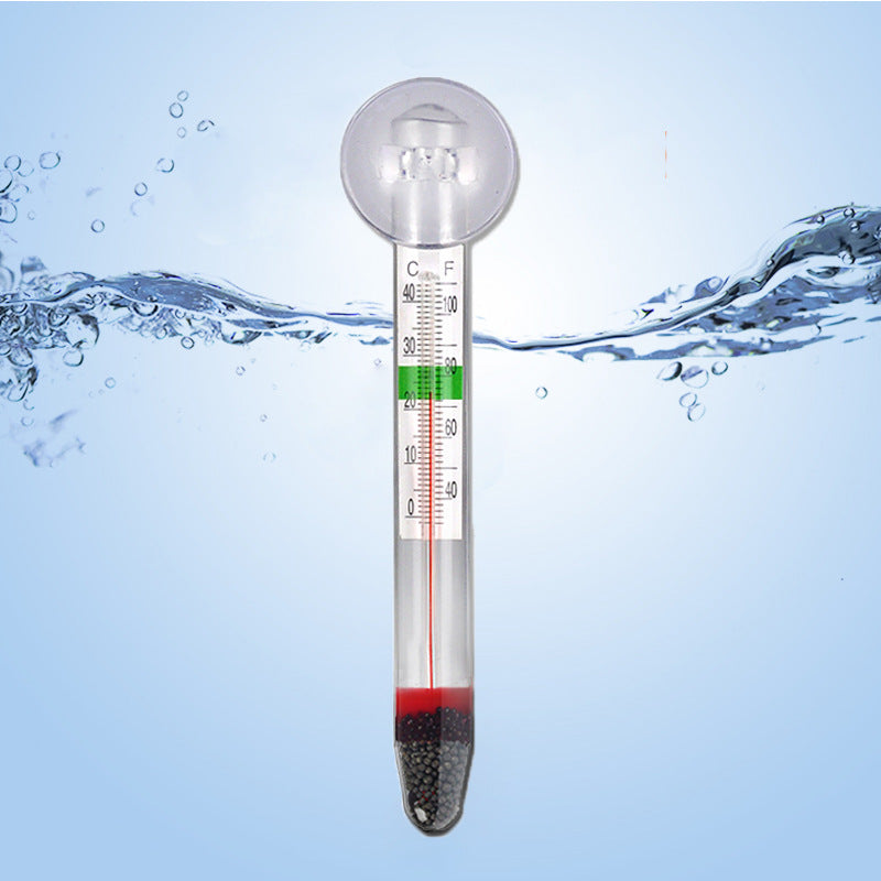 Thermomètre à eau de poisson Thermomètre à graisse d'aquarium