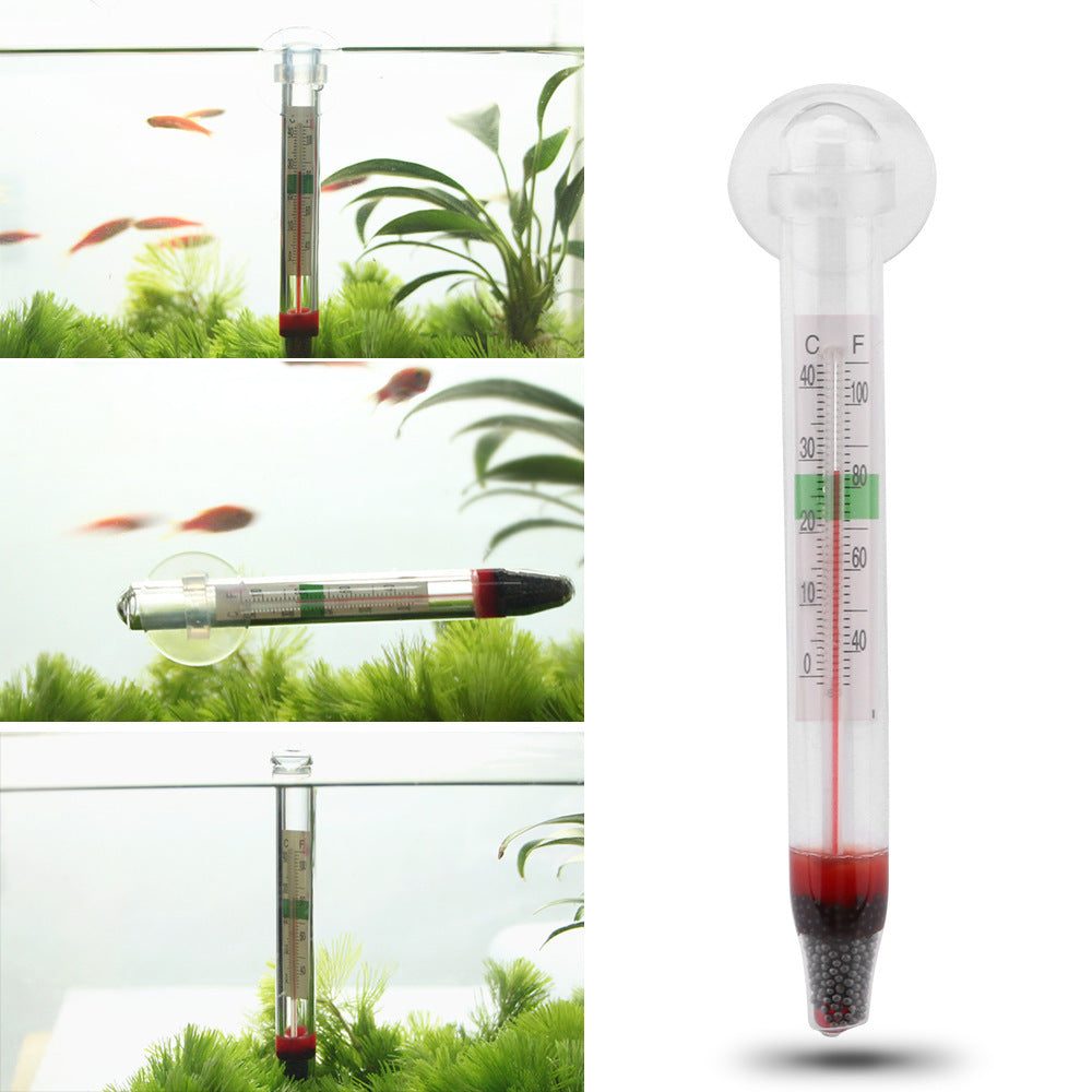 Thermomètre à eau de poisson Thermomètre à graisse d'aquarium