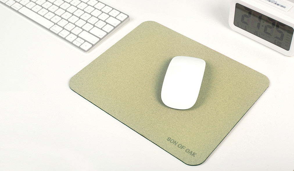 Cork Portable Mouse Pad Fournitures de bureau Cork Mouse Pad