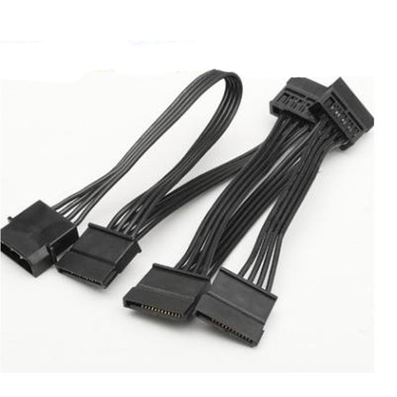 Molex 4pin IDE 1 à 5 SATA 15Pin alimentation de disque dur Spl