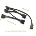Molex 4pin IDE 1 à 5 SATA 15Pin alimentation de disque dur Spl