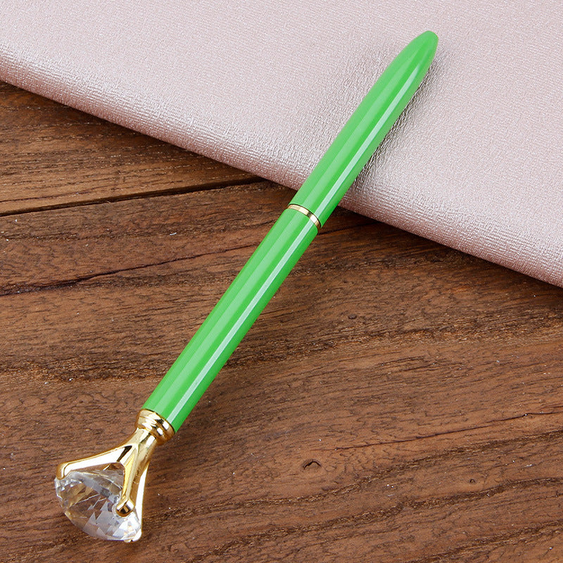 Stylo à bille en métal Cadeau étudiant Stylo à bille en diamant Stylo à cristal créatif