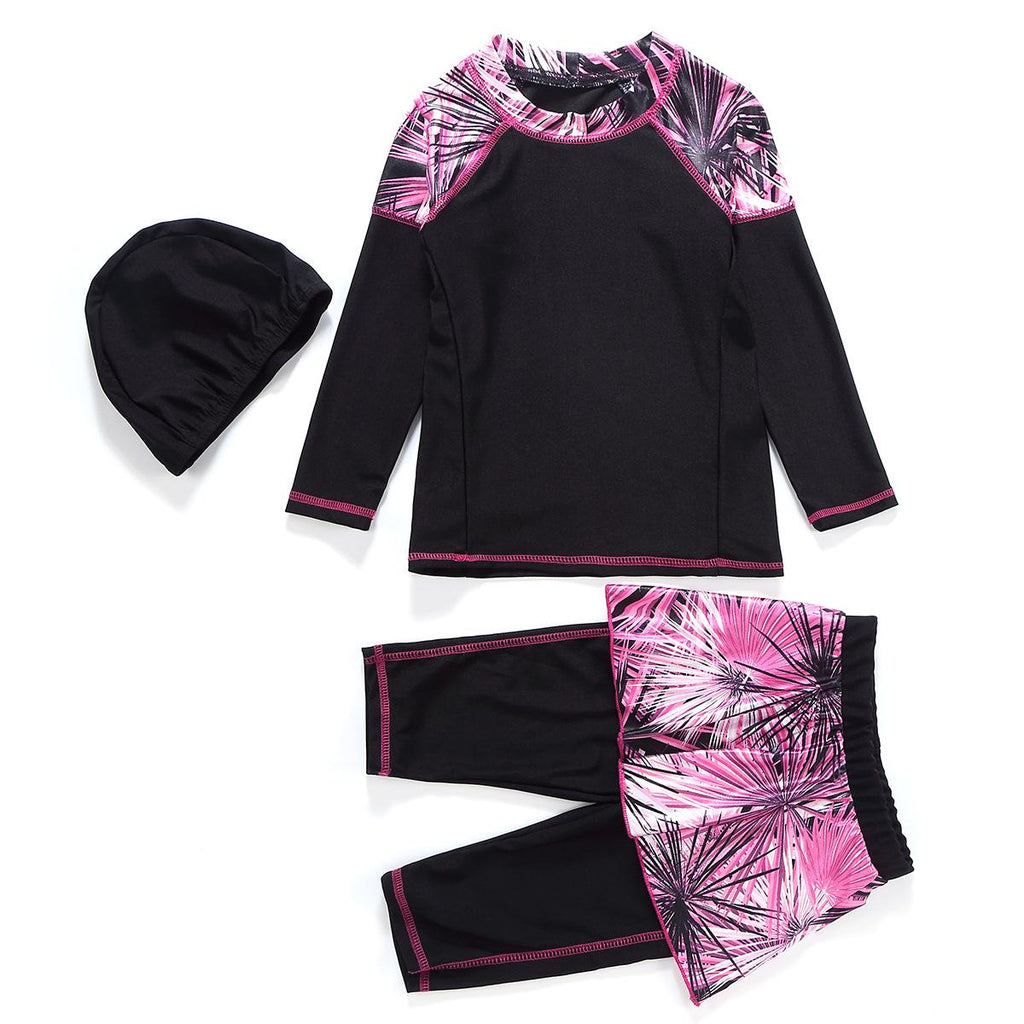 Robe de bain conservatrice avec manches longues