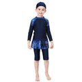 Robe de bain conservatrice avec manches longues