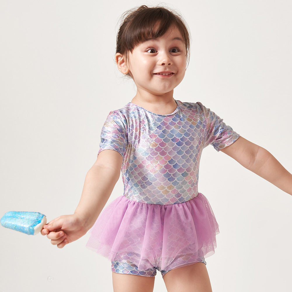 Maillot de bain à manches simples