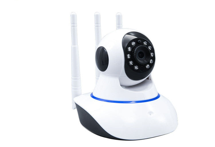 Smart Rotary Head Shaker Wifi Remote Wireless Network Trois Antenne Caméra Accueil Moni