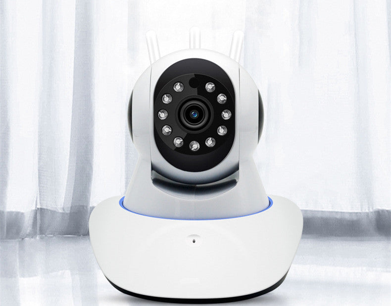 Smart Rotary Head Shaker Wifi Remote Wireless Network Trois Antenne Caméra Accueil Moni