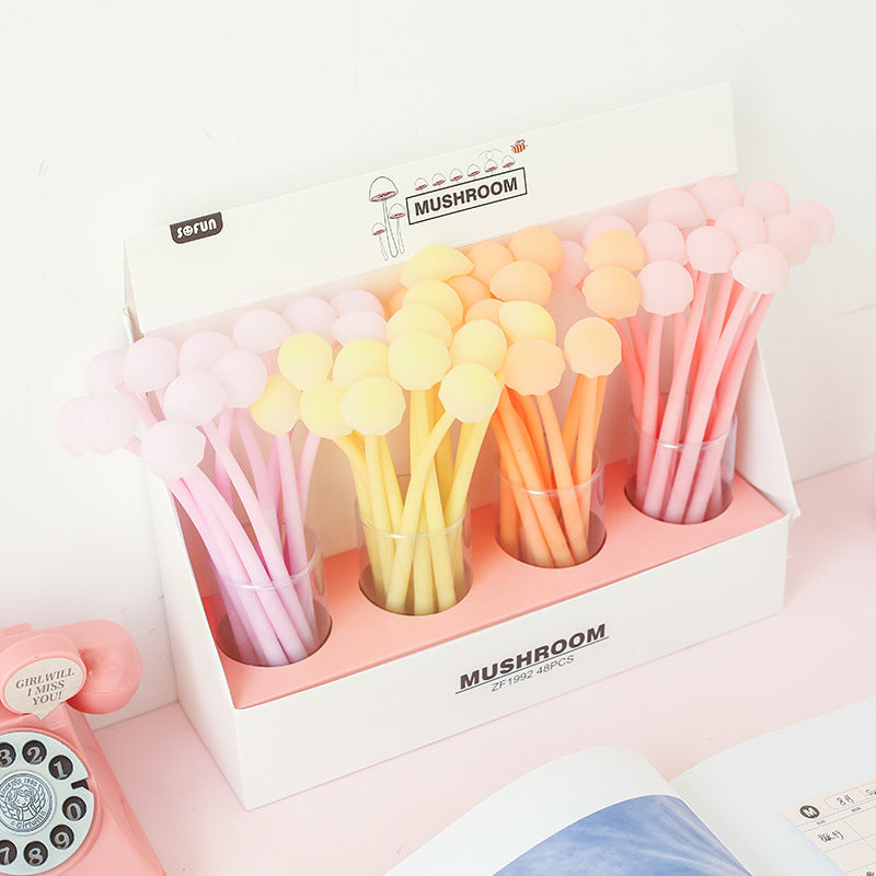 Stylo de gel de silicone pour champignons lumineux
