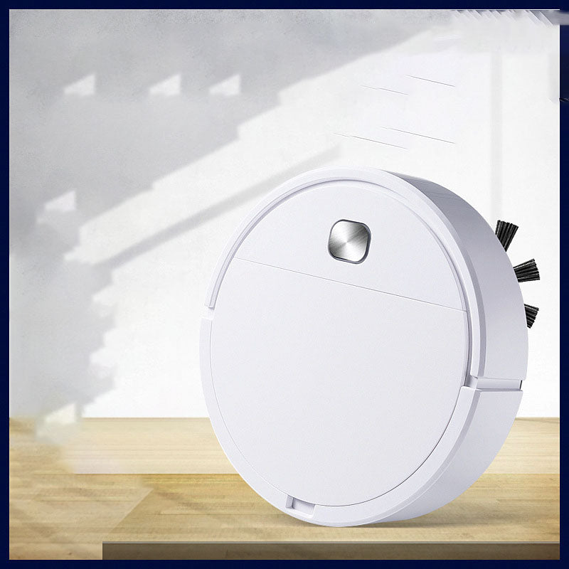 Nettoyeur d'aspirateur à balayage avec un bouton pour commencer le nettoyage silencieux et la durée de vie de la batterie