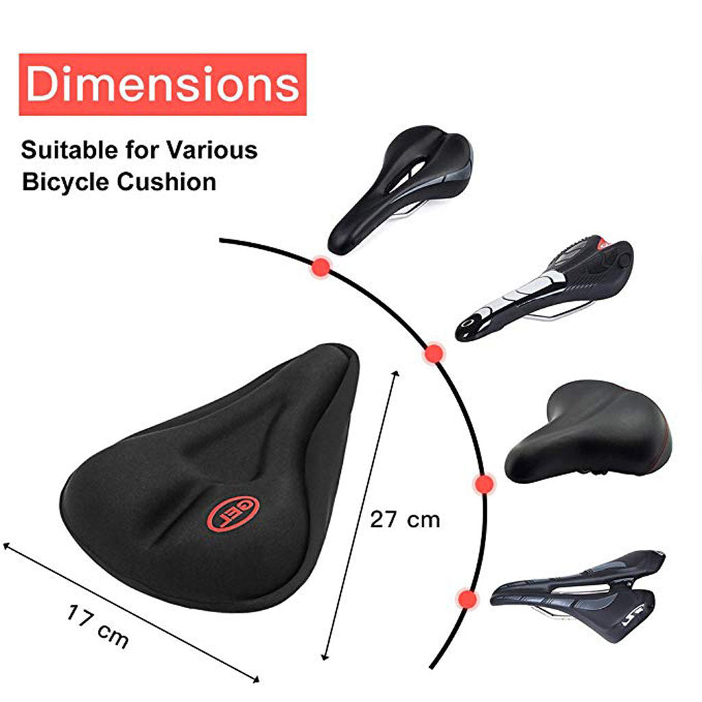 Coussin de siège de vélo de montagne Épaisseur housse de siège Équipement confortable de vélo de selle Ridin