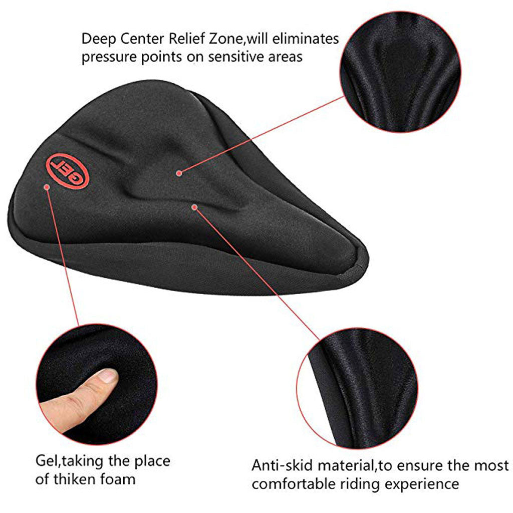 Coussin de siège de vélo de montagne Épaisseur housse de siège Équipement confortable de vélo de selle Ridin