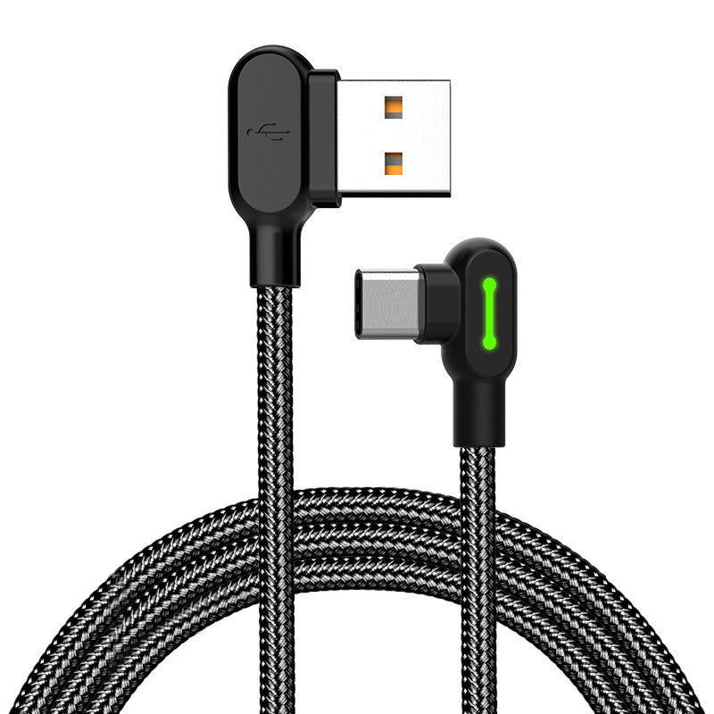 TYPE-C Câble de charge Android Micro Elbow Câble de données