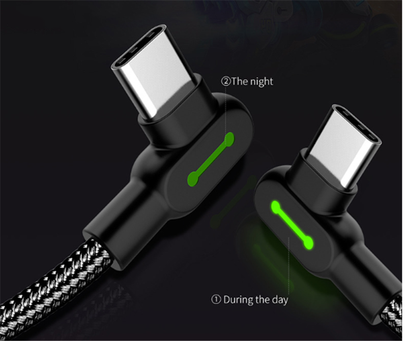 TYPE-C Câble de charge Android Micro Elbow Câble de données