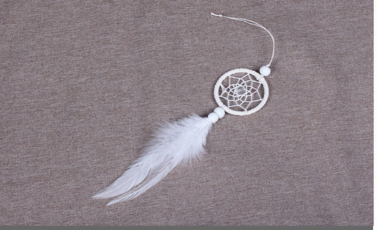 Mini Dreamcatcher Pendentif indien Dreamcatchers Voiture et sac Décor Wind Chimes & Home Wall Ha