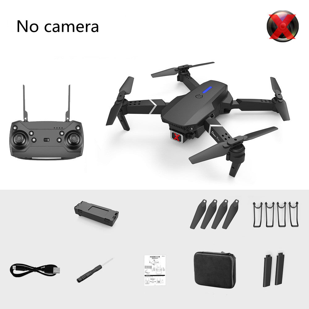 Dual-Lens pliant Drone à hauteur fixe quatre axes de la photographie aérienne télécommande
