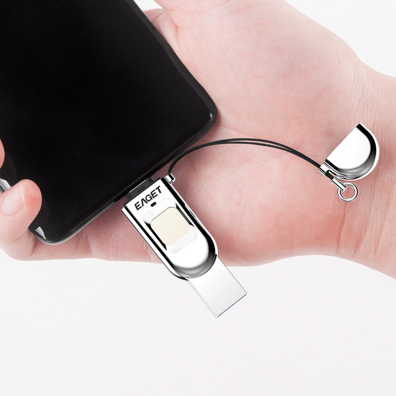 Fingerprint Encryption Mobile Phone U Disk Dual-Purpose Computer