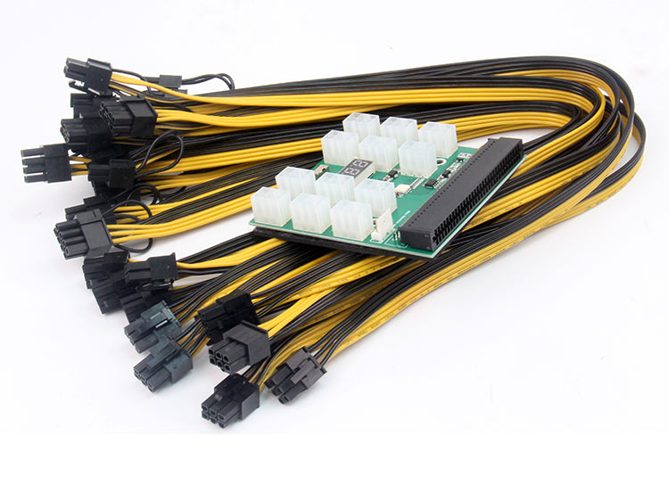 Carte de conversion d'alimentation du serveur vers la carte adaptateur 6pin