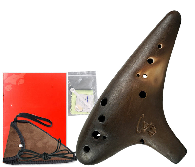 Débutant d'Ocarina Retro fumée 12-Hole