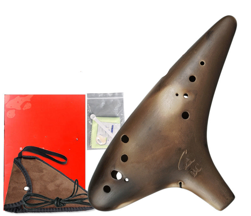 Débutant d'Ocarina Retro fumée 12-Hole