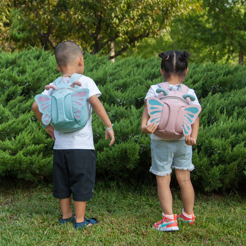 Sac d'école pour enfants Spot de jardin d'enfants Épaules de papillon mignons