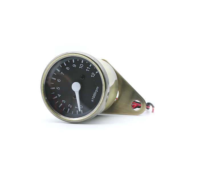 Tachomètre mécanique de l'instrument de moto Led