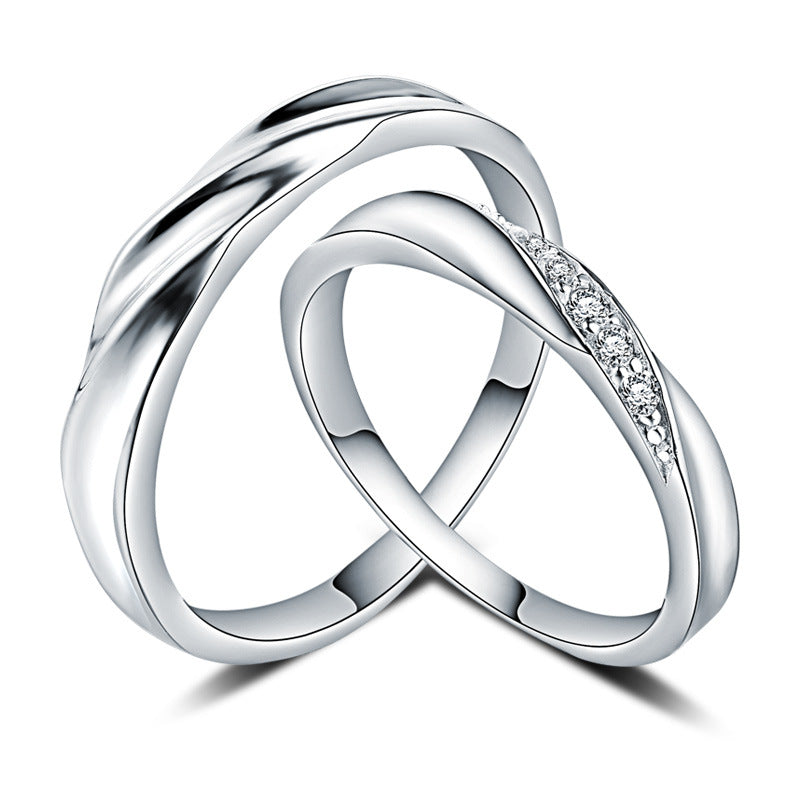 Anneaux Zircon personnalisés pour hommes et femmes