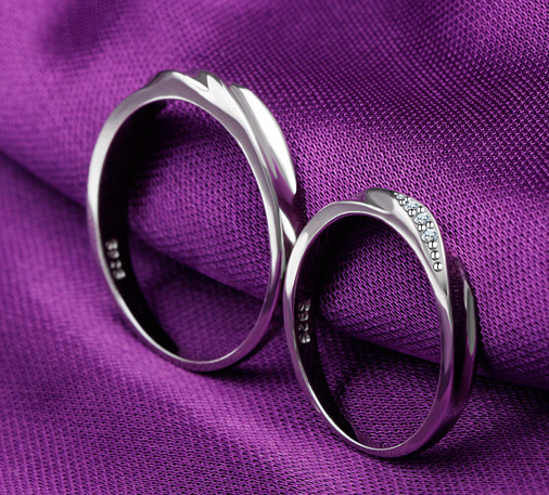 Anneaux Zircon personnalisés pour hommes et femmes