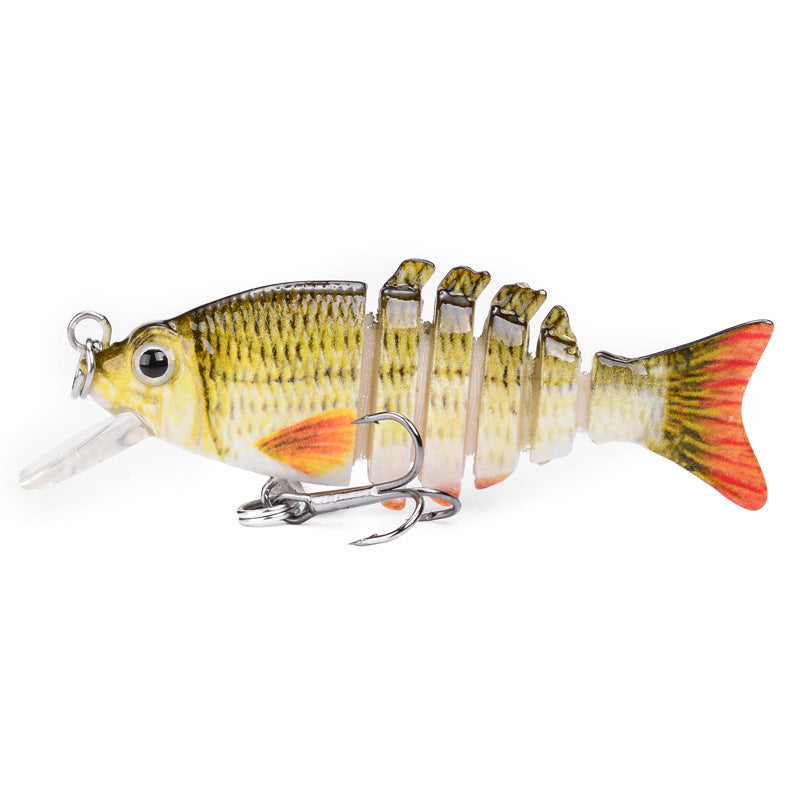 Bionic Lu Ya Bait Pencil Faux Bait Alice Bouche Simulation de pêche en mer douce Perch Lu
