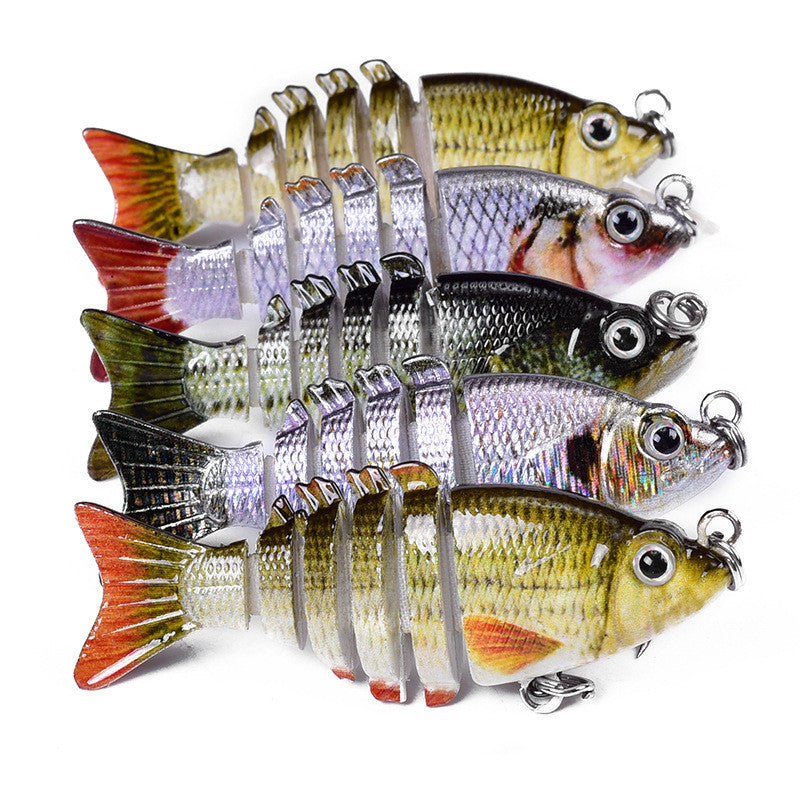 Bionic Lu Ya Bait Pencil Faux Bait Alice Bouche Simulation de pêche en mer douce Perch Lu