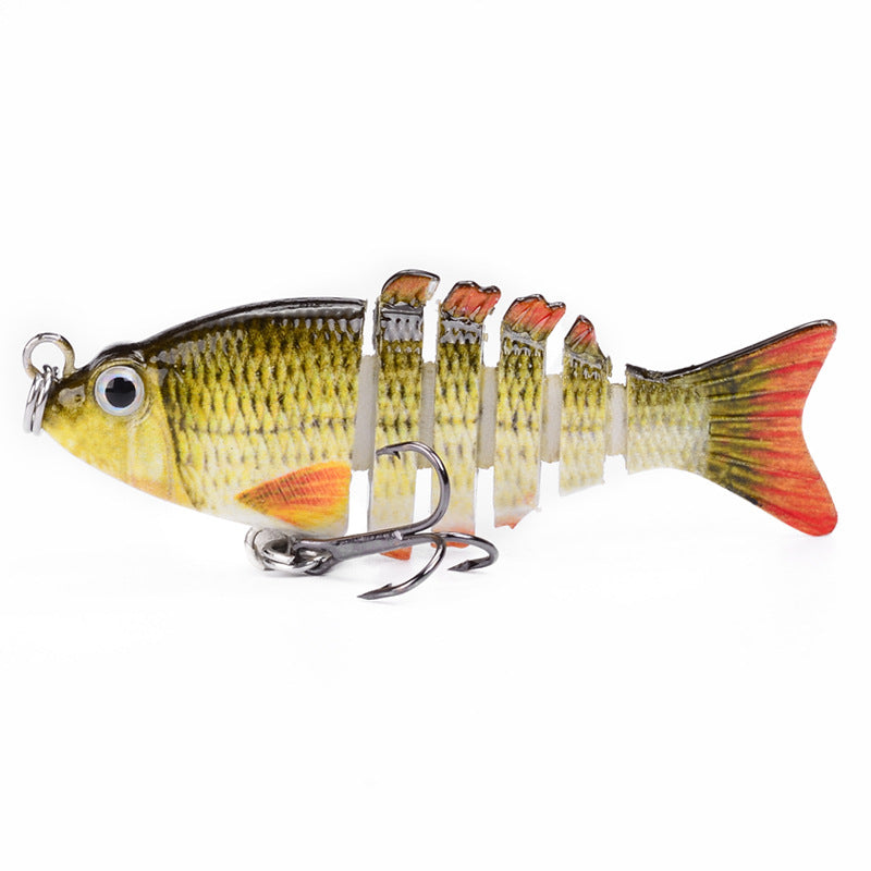 Bionic Lu Ya Bait Pencil Faux Bait Alice Bouche Simulation de pêche en mer douce Perch Lu