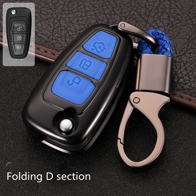 Fox Couverture de clé Ford Maverick Wing Bo voiture Case clé 15 modèles spéciale silicone Shell Buckle F