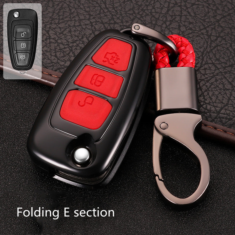 Fox Couverture de clé Ford Maverick Wing Bo voiture Case clé 15 modèles spéciale silicone Shell Buckle F