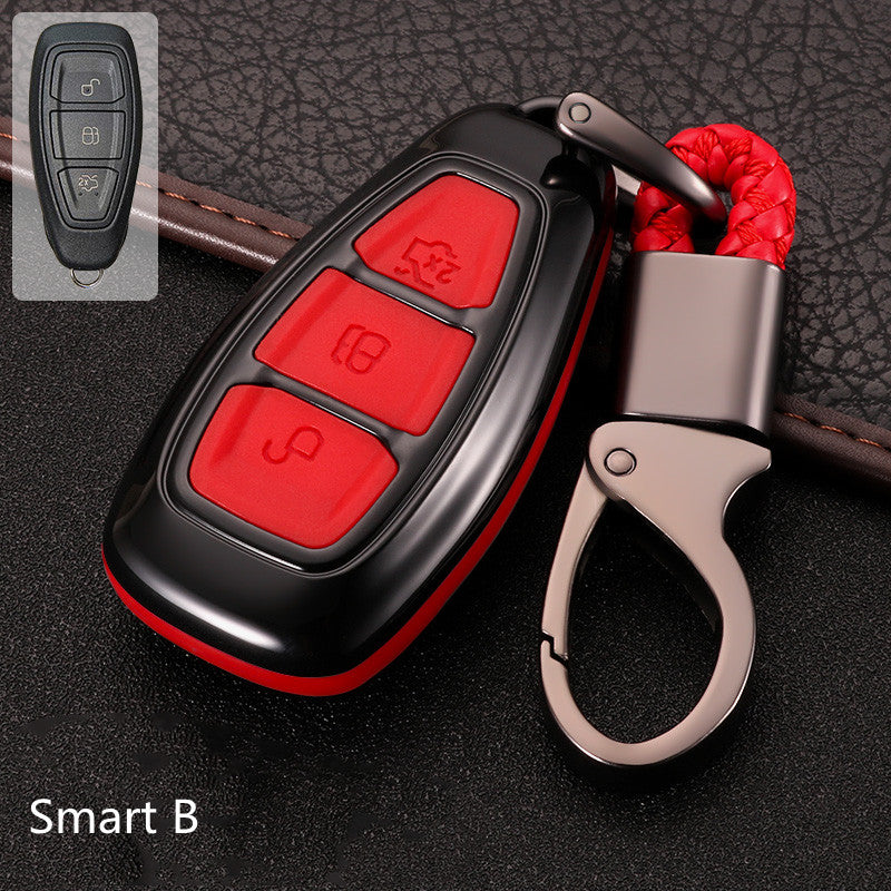 Fox Couverture de clé Ford Maverick Wing Bo voiture Case clé 15 modèles spéciale silicone Shell Buckle F