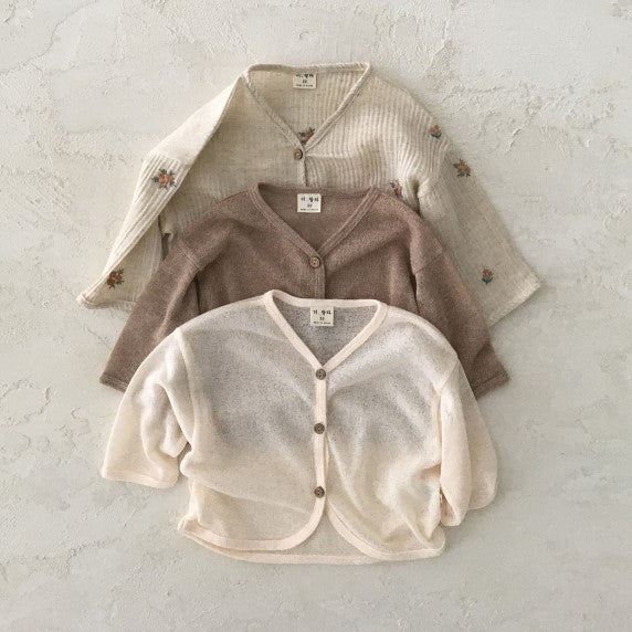 Le style d'été vêtements de bébé coréen simple et polyvalent