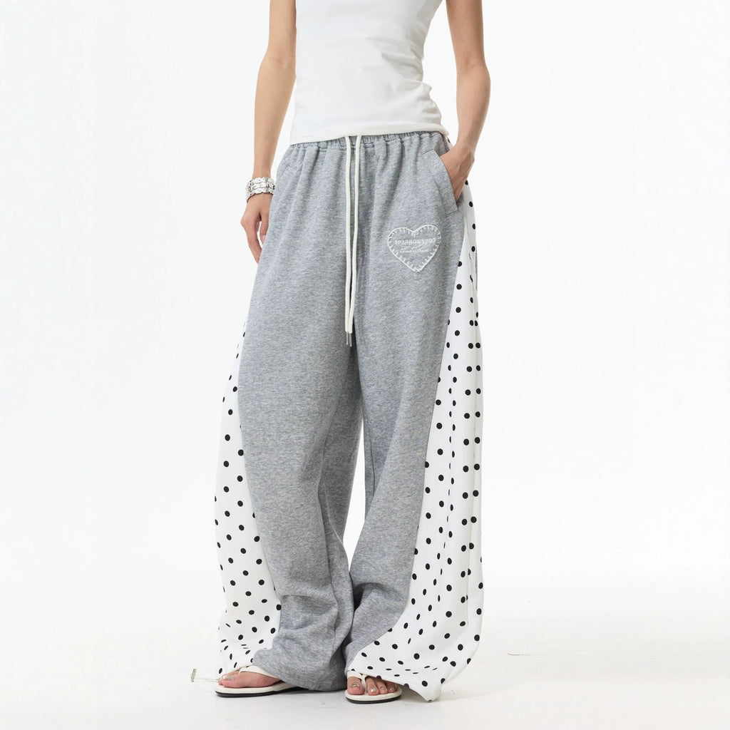 Pantalons à jambes larges en dentelle pour femmes