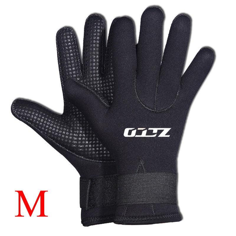 5mm Neoprène combinaison humide Gants chaud natation plongée Kayak surf plongée