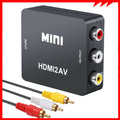 1080P Hdmi Pour Rca Av Converter Composite Cvbs Adaptateur vidéo audio