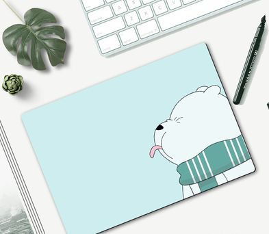 Cute Cartoon Girl Petit Ins Wind-Shaped Mouse Pad Wrist Computer Notebook Jeu Créatif Un