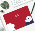 Cute Cartoon Girl Petit Ins Wind-Shaped Mouse Pad Wrist Computer Notebook Jeu Créatif Un